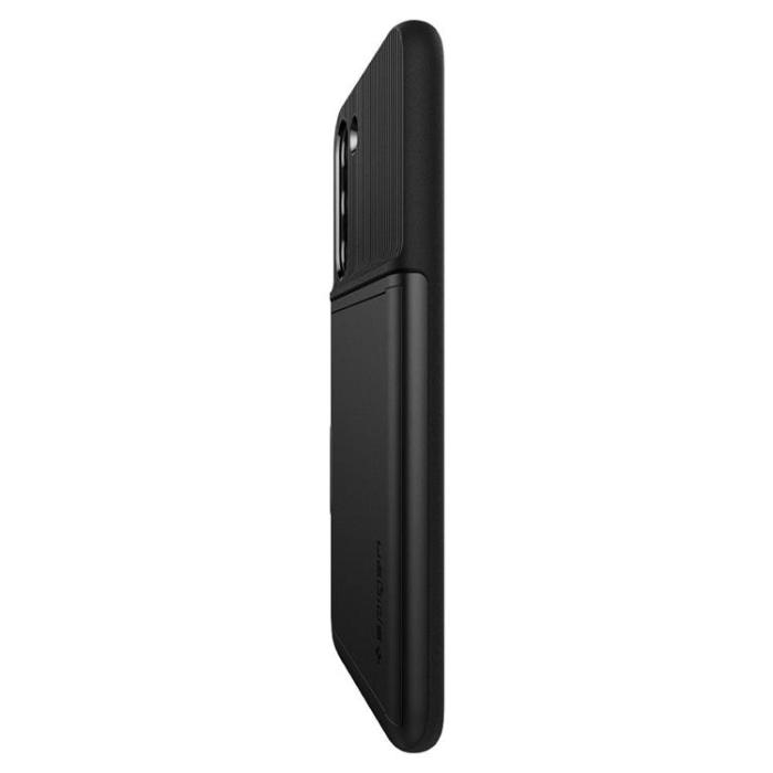 UTGATT1 - Spigen Slim Armor CS Skal Galaxy S22 Plus - Svart