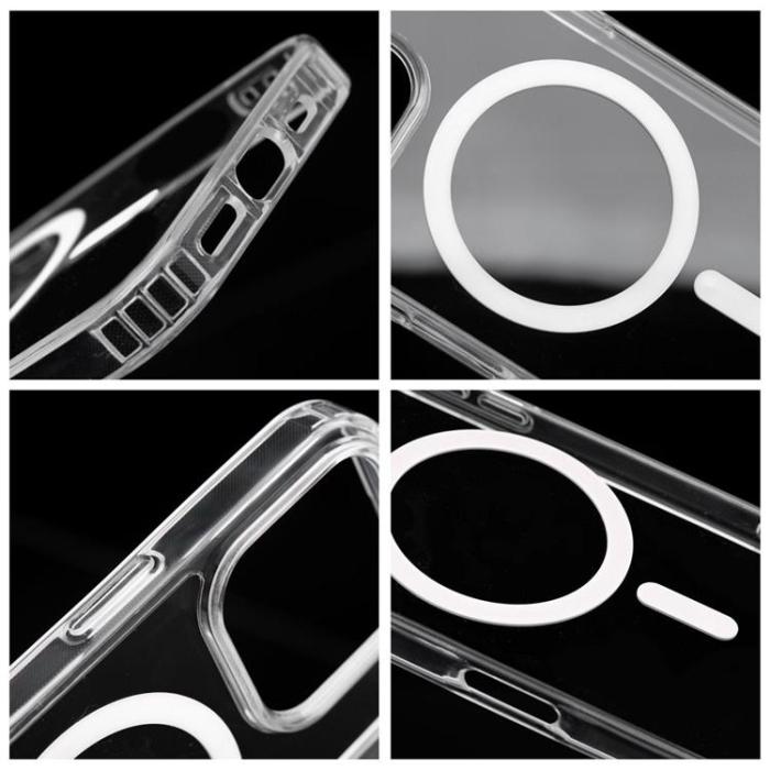 OEM - Galaxy S25 Mobilskal Magsafe Drop Glue - Vit