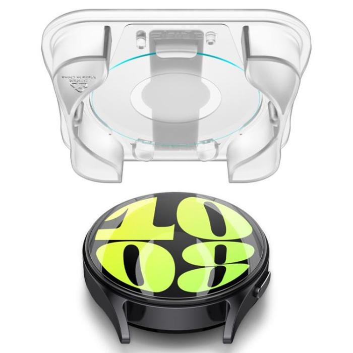 Spigen - [2-Pack] Spigen Galaxy Watch 7 (40mm) Härdat glas Skärmskydd EZ Fit