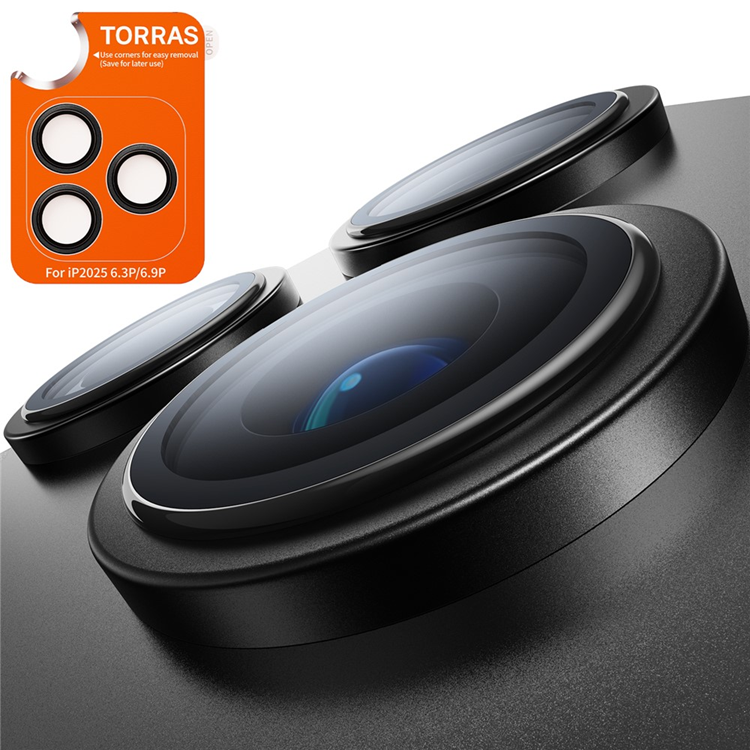Torras iPhone 17 Pro Härdat Glas Kameraskydd - Clear | 5468 | AlltMobil