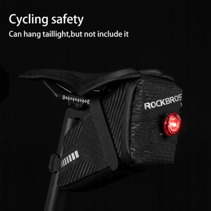 Rockbros - Rockbros Cykelväska Vattentät Under Sadeln C29-BK - Svart