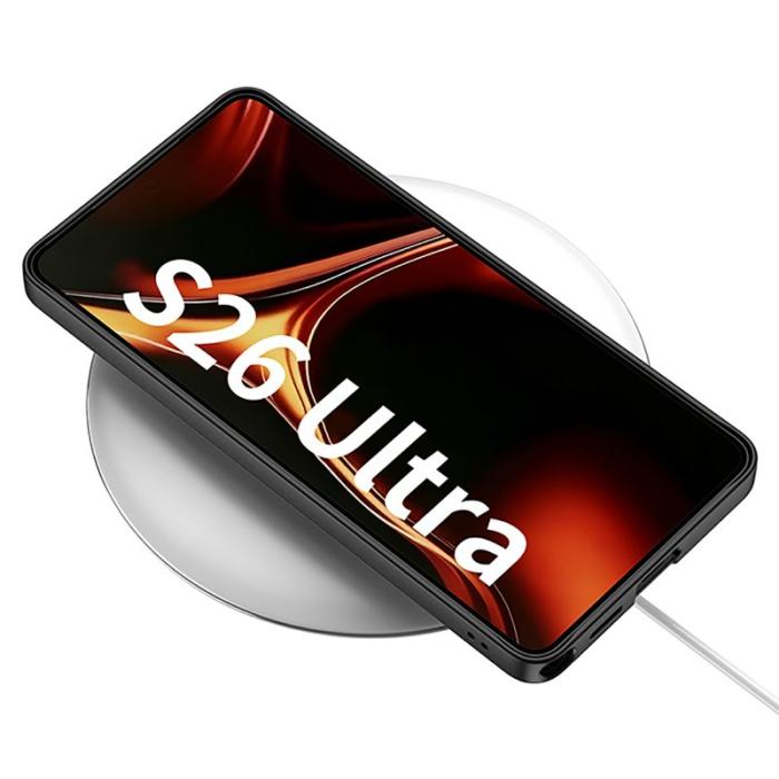 OEM - Samsung Galaxy S26 Ultra Skal Kickstand Ultra Tunn Hård PC - Orange