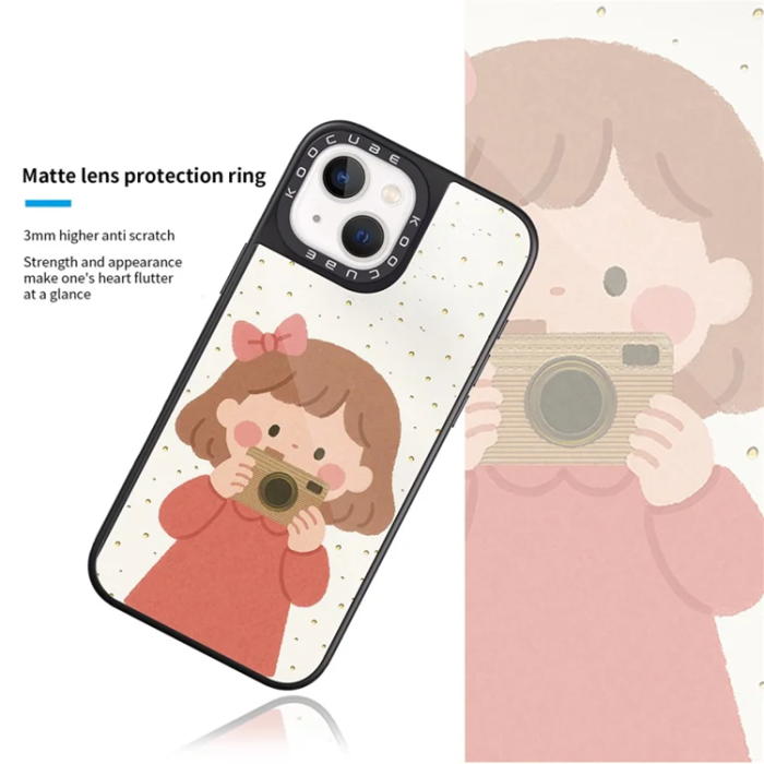 A-One Brand - iPhone 14 Mobilskal MagSafe Aluminium Silikon