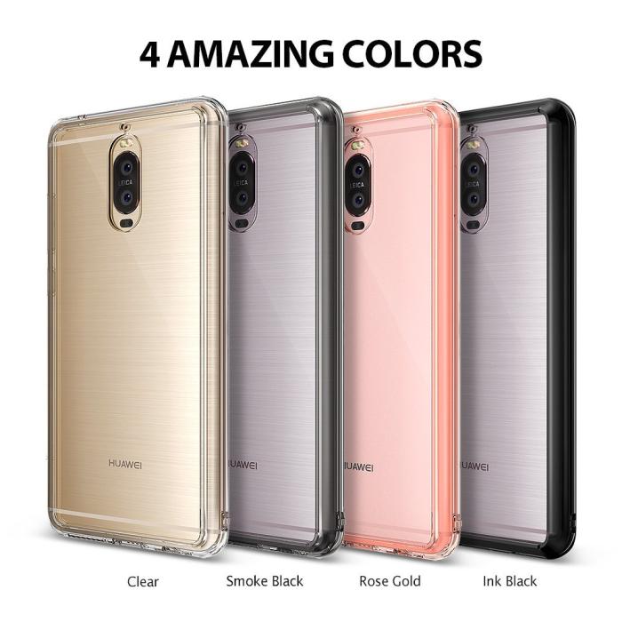 UTGATT5 - Ringke Fusion Shock Absorption Skal till Huawei Mate 9 Pro - Clear