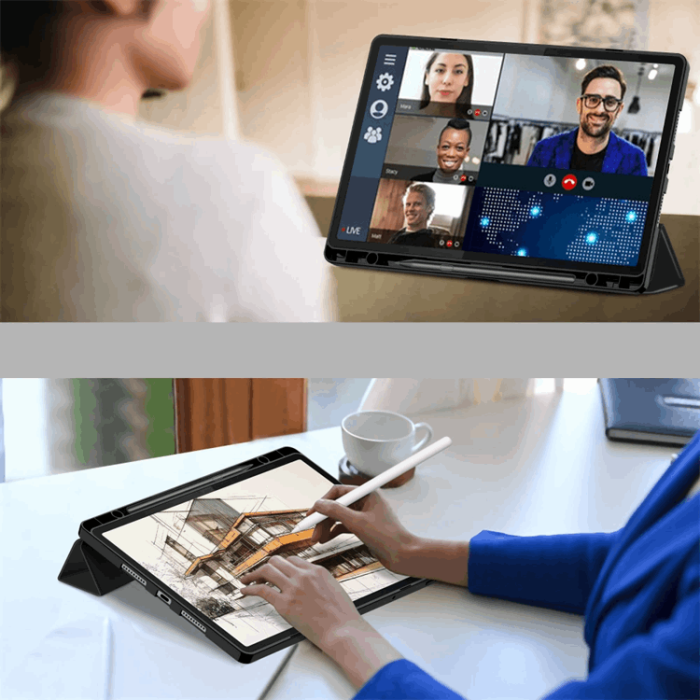 Tech-Protect - Tech-Protect Lenovo Idea Tab Pro Fodral Smart - Svart
