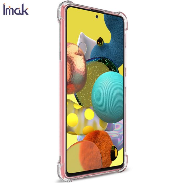 Imak - IMAK Anti-drop Mobilskal + Skärmskydd Galaxy A51 5G - Clear
