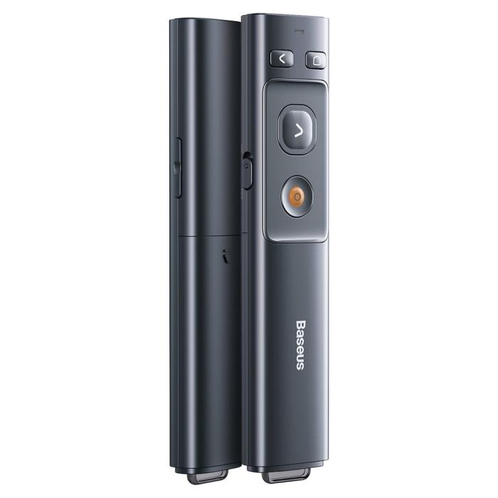 BASEUS - Baseus laser pointer fjärrkontroll PC (med batteri) - Grå