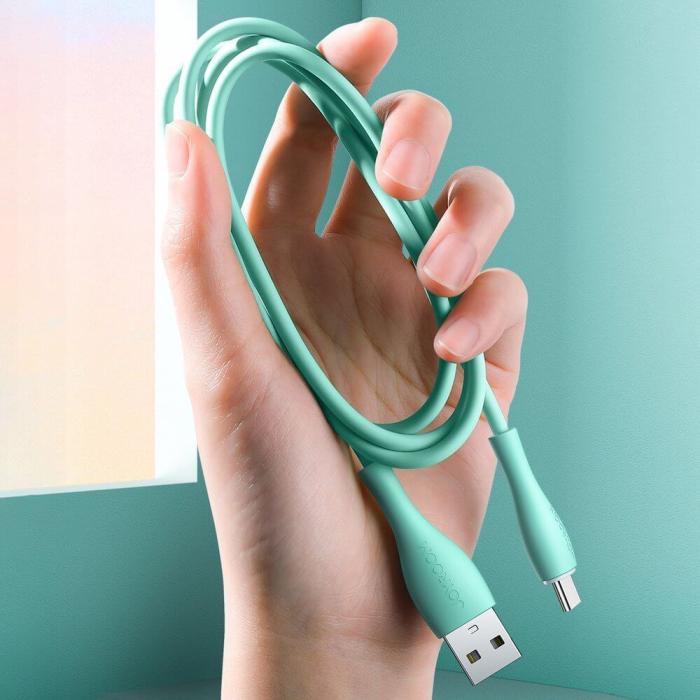 Joyroom - Joyroom USB-A till USB-C cable 3 A 1 m Vit