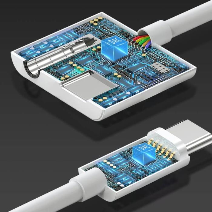 UTGATT1 - Joyroom USB-C - USB Type C/3,5 mm mini jack adapter V