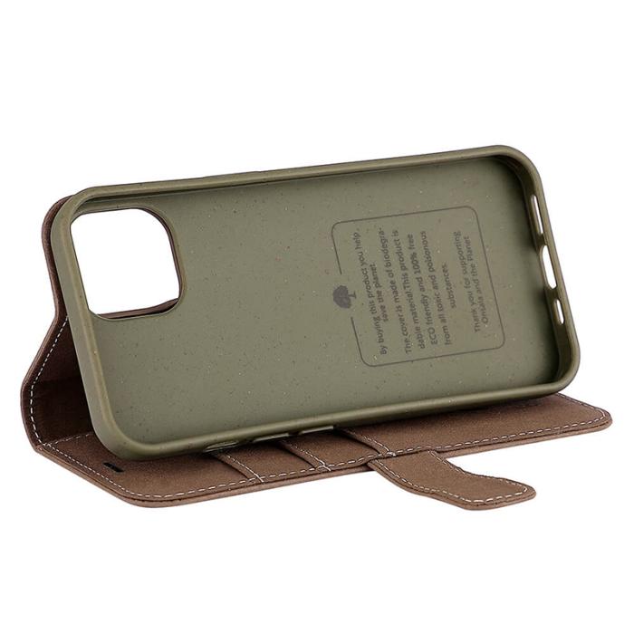 Onsala - Onsala ECO Mobilfodral till iPhone 13 - Brun