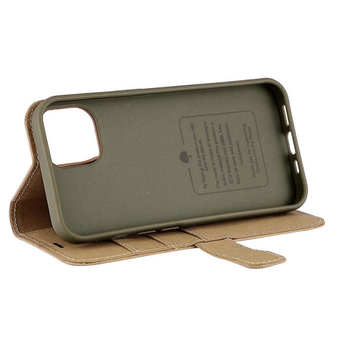 Onsala - Onsala ECO Mobilfodral till iPhone 13 - Ljusbrun