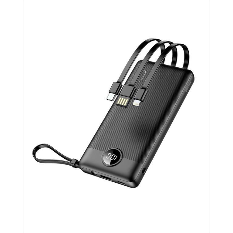 Veger Powerbank C10 10.000mah Snabbladdning - Svart | 505295 | AlltMobil
