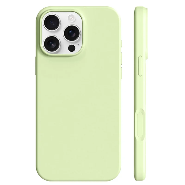 iPhone 16 Pro Mobilskal Ultra Thin Silikon - Avocado Grön | 2353 | AlltMobil