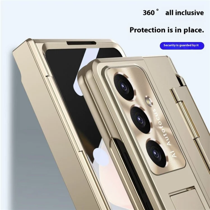 A-One Brand - Galaxy Z Fold 7 Mobilskal med Skärmskydd och Stylus Hinge