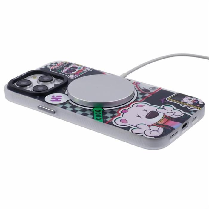 JAUCASE - JAUCASE iPhone 15 Pro Max Mobilskal MagSafe - Baseball Bear