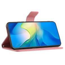 OEM - Samsung Galaxy A37 / A36 5G Pl&aring;nboksfodral Konstl&auml;der - Rosa