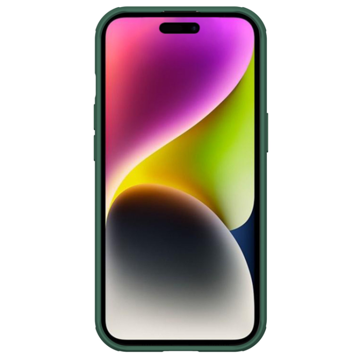 Nillkin - Nillkin iPhone 15 Plus Mobilskal CamShield Pro Magnetic - Grön