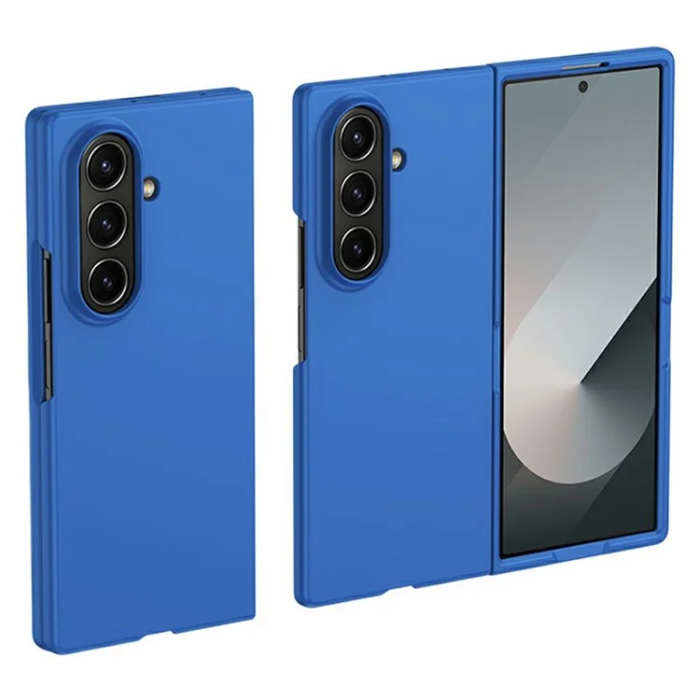 A-One Brand - Galaxy Z Fold 7 Mobilskal Skin Touch - Mörkblå