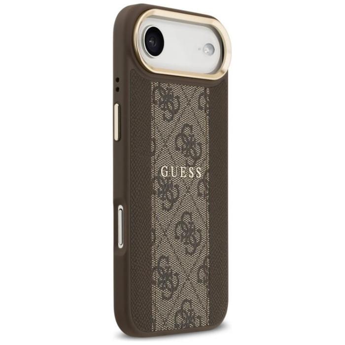 Guess - Guess iPhone Air Mobilskal MagSafe 4G Stripe - Brun