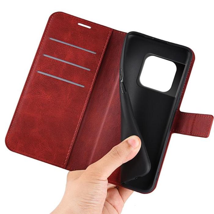 A-One Brand - OnePlus 10 Pro 5G Plånboksfodral Magnetic Folio - Röd