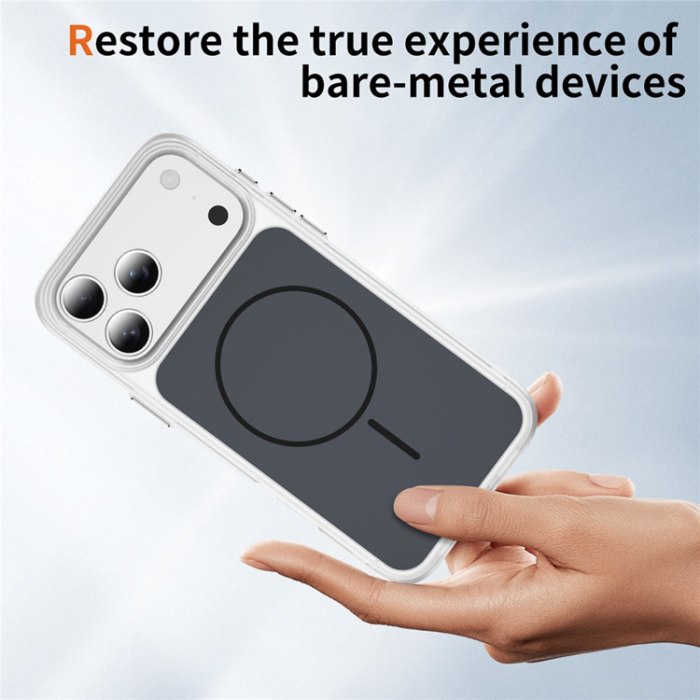 A-One Brand - iPhone 17 Pro Mobilskal MagSafe Skin Touch TPU PC