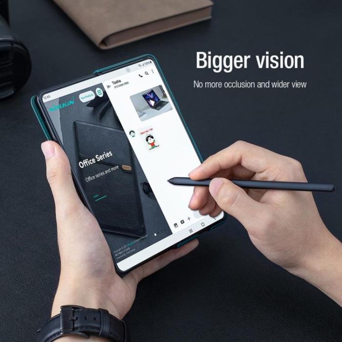 Nillkin - Nillkin Galaxy Z Fold 4 Fodral Qin Pro - Svart