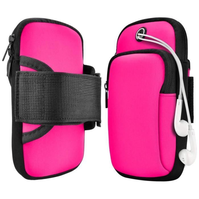 UTGATT5 - Universalt Running Sport Armband För Mobiltelefon - Rosa