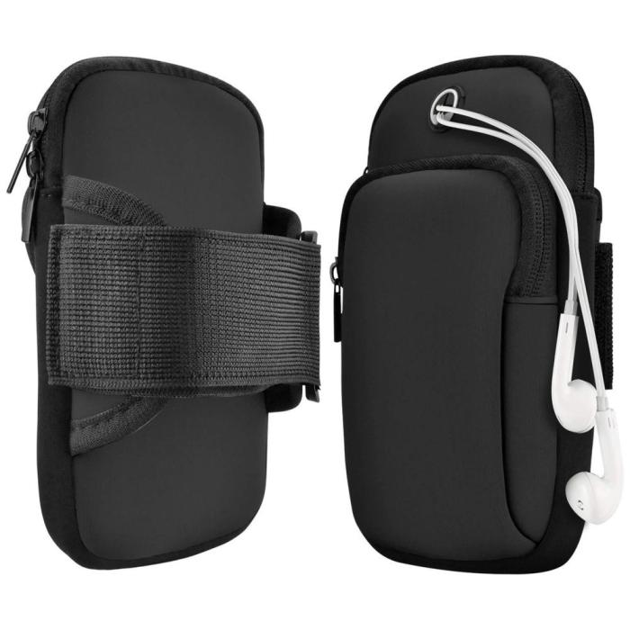 UTGATT5 - Universalt Running Sport Armband För Mobiltelefon - Svart