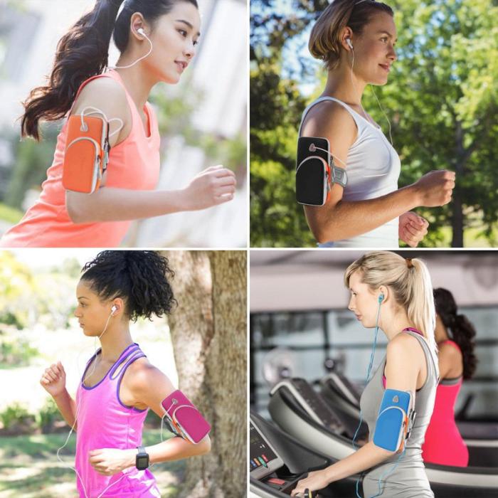 UTGATT1 - Universalt Sport Armband För Mobiltelefon - Grå