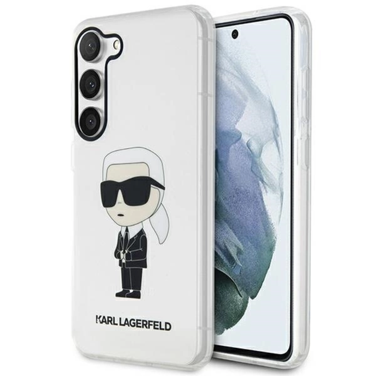 Karl Lagerfeld Galaxy S23 Mobilskal Ikonik - Clear | 2353 | AlltMobil
