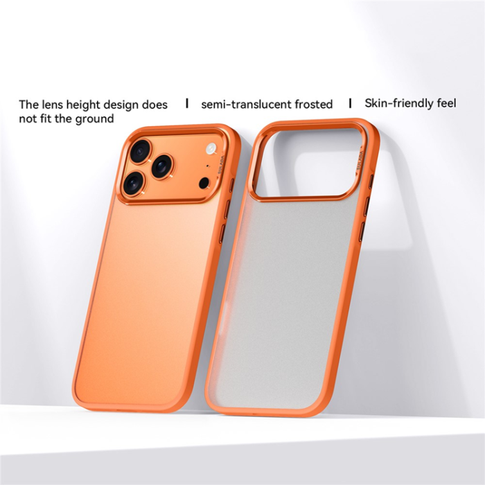 SULADA - SULADA iPhone 17 Pro Mobilskal Shockproof Matte - Orange