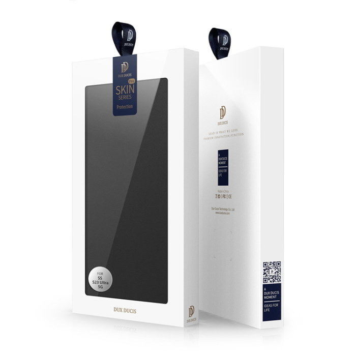 Dux Ducis - Dux Ducis Galaxy S23 Ultra Plånboksfodral Skin Series - Svart