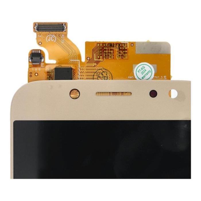 SpareParts - Galaxy J7 2017 Skärm med LCD-display FixCell OLED - Guld