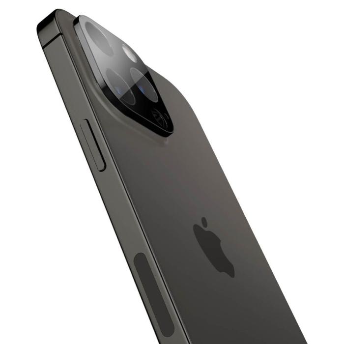 Spigen - Spigen [2-PACK] iPhone 14 Pro/14 Pro Max Kameralinsskydd i Härdat Glas