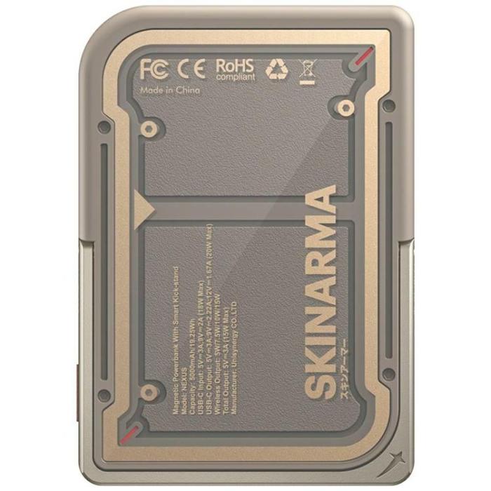 Skinarma - Skinarma MagSafe Powerbank 5000mAh 20W USB-C Nexus Mecha Kick-Stand