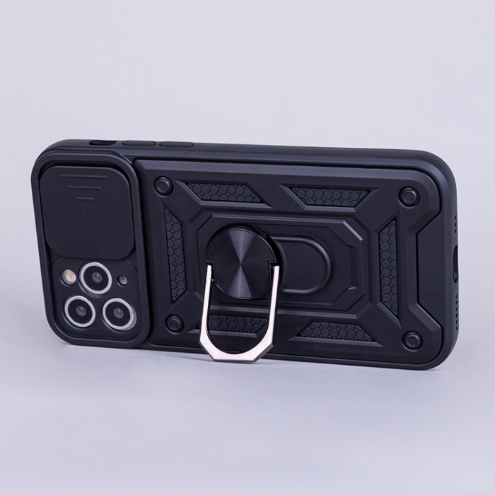 OEM - Galaxy A22 5G Mobilskal Defender Slide - Svart