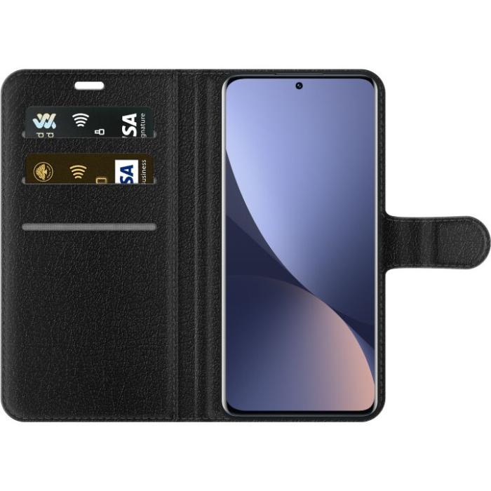 iSecrets - Plånboksfodral till Xiaomi 12 Pro med Rosa blomma