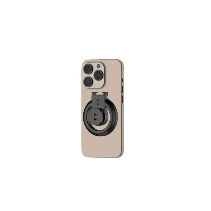 OEM - Selfiestick med stativ MagSafe och fjärrkontroll Bluetooth L20 - Svart