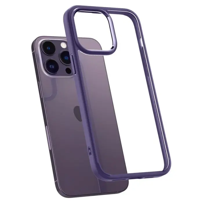 UTGATT - Spigen iPhone 14 Pro Skal Ultra Hybrid - Deep Lila
