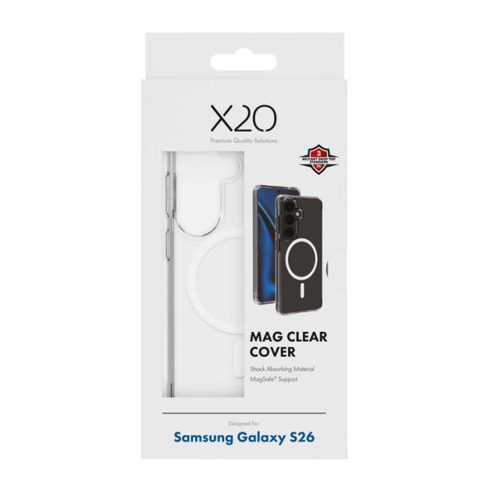 X2O - X2O Mag Clear Skal Samsung Galaxy S26 Klar