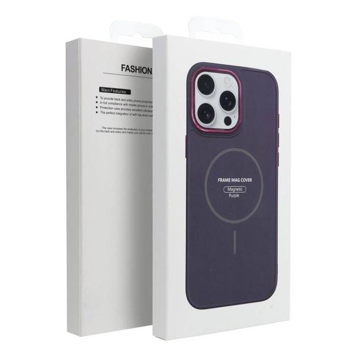 A-One Brand - iPhone Air Mobilskal MagSafe Frame - Lila