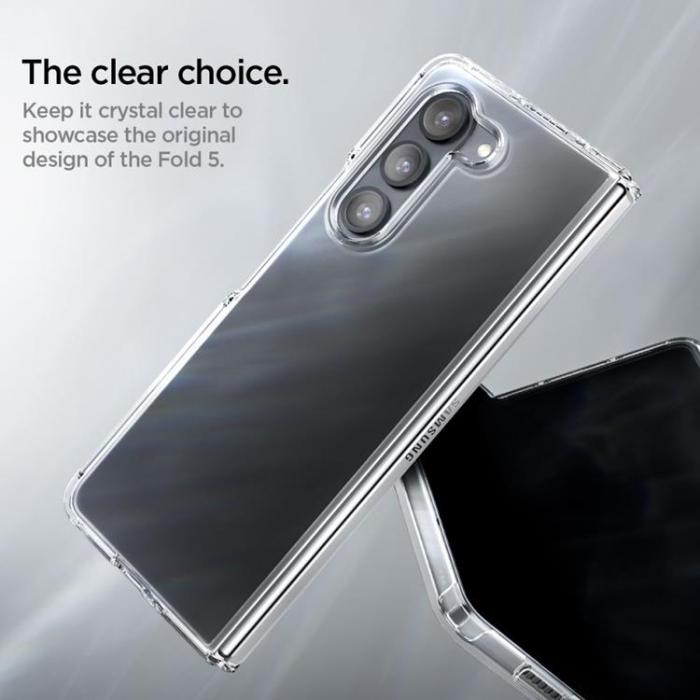 UTGATT - Spigen Galaxy Z Fold 5 Mobilskal Ultra Hybrid - Clear