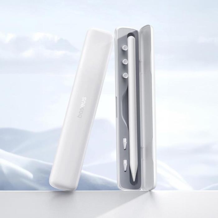 BASEUS - Baseus Stylus Penna Skal För Smooth Writing 2 Tablett - Vit