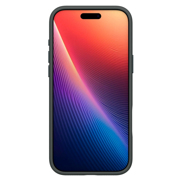Spigen - Spigen iPhone 17 Pro Max Mobilskal Magsafe Silikon Fit - Abyss Grön