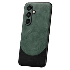 SULADA - SULADA Magnetic Series Mobilskal till Galaxy S24 Gr&ouml;n Shockproof