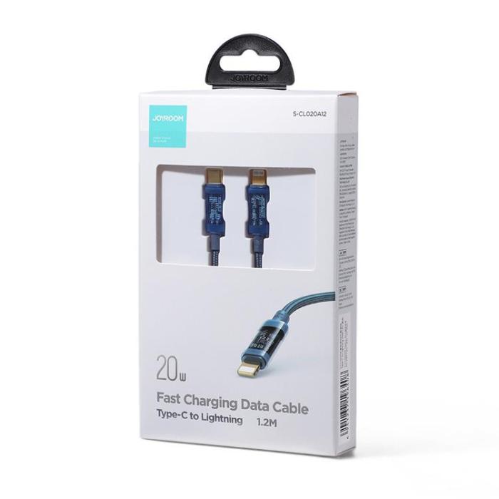 Joyroom - Joyroom PD USB-C till Lightning kabel 20W 1.2m - Blå