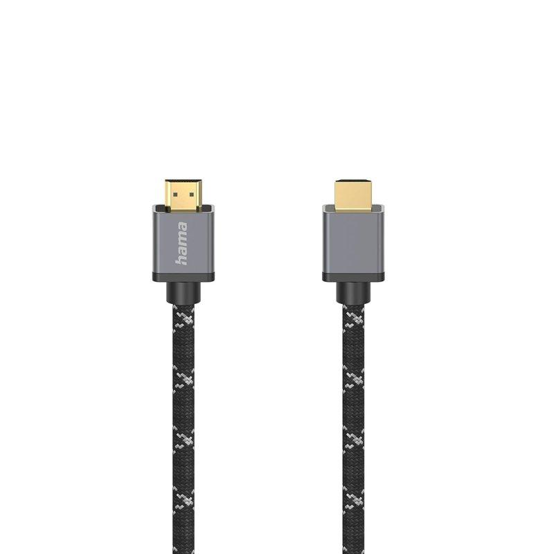 HAMA Kabel HDMI Ultra High Speed 8K 48Gbit/s Metall Guld 5.0m