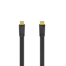 Hama - HAMA Kabel HDMI Ethernet Platt Svart 1.5m