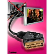 Hama - HAMA Kabel Kit Scart-S-video Hane-Hane Guld Svart 5m