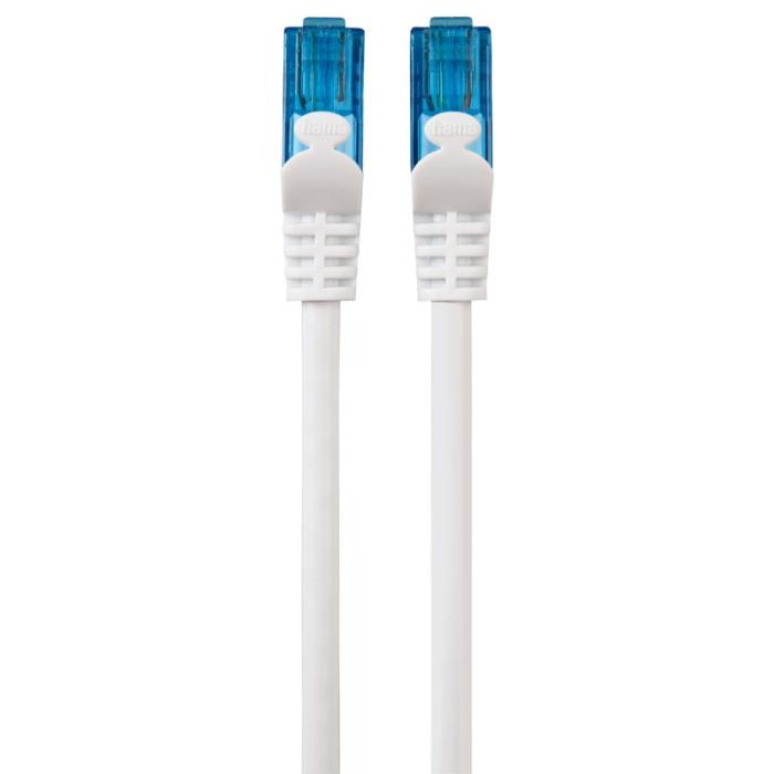 Hama - HAMA Kabel Nätverk CAT6 UTP Blister Vit 15m